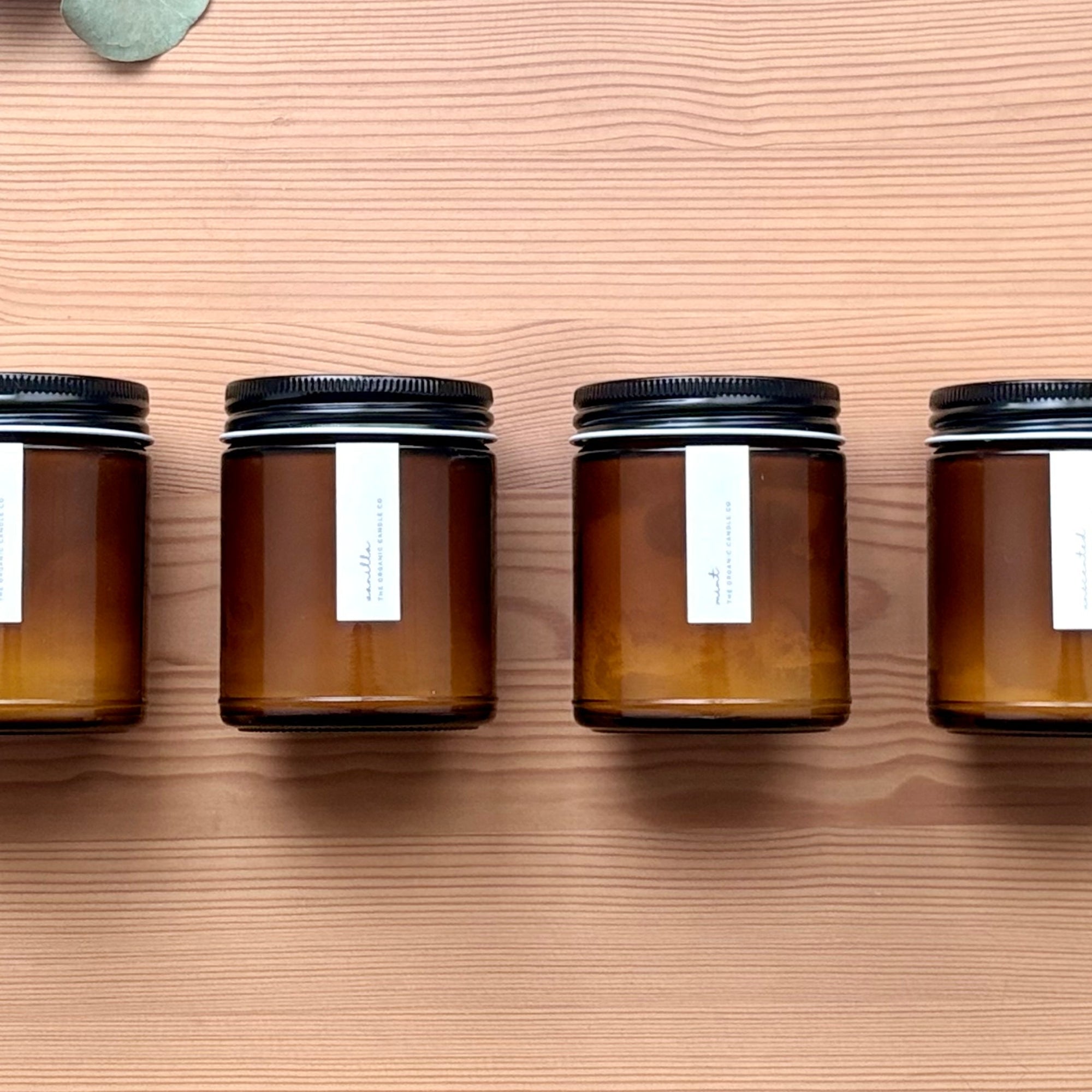 Amber Organic Candle