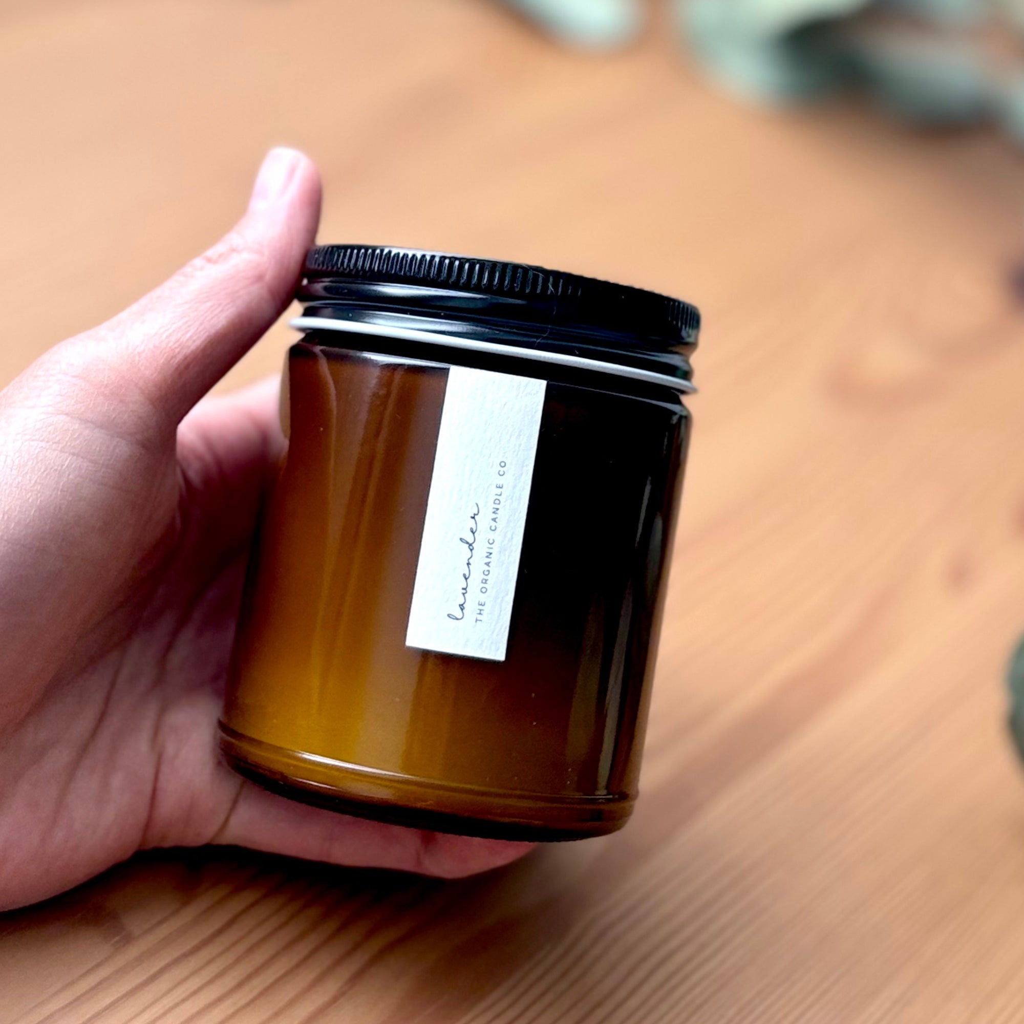 Amber Organic Candle