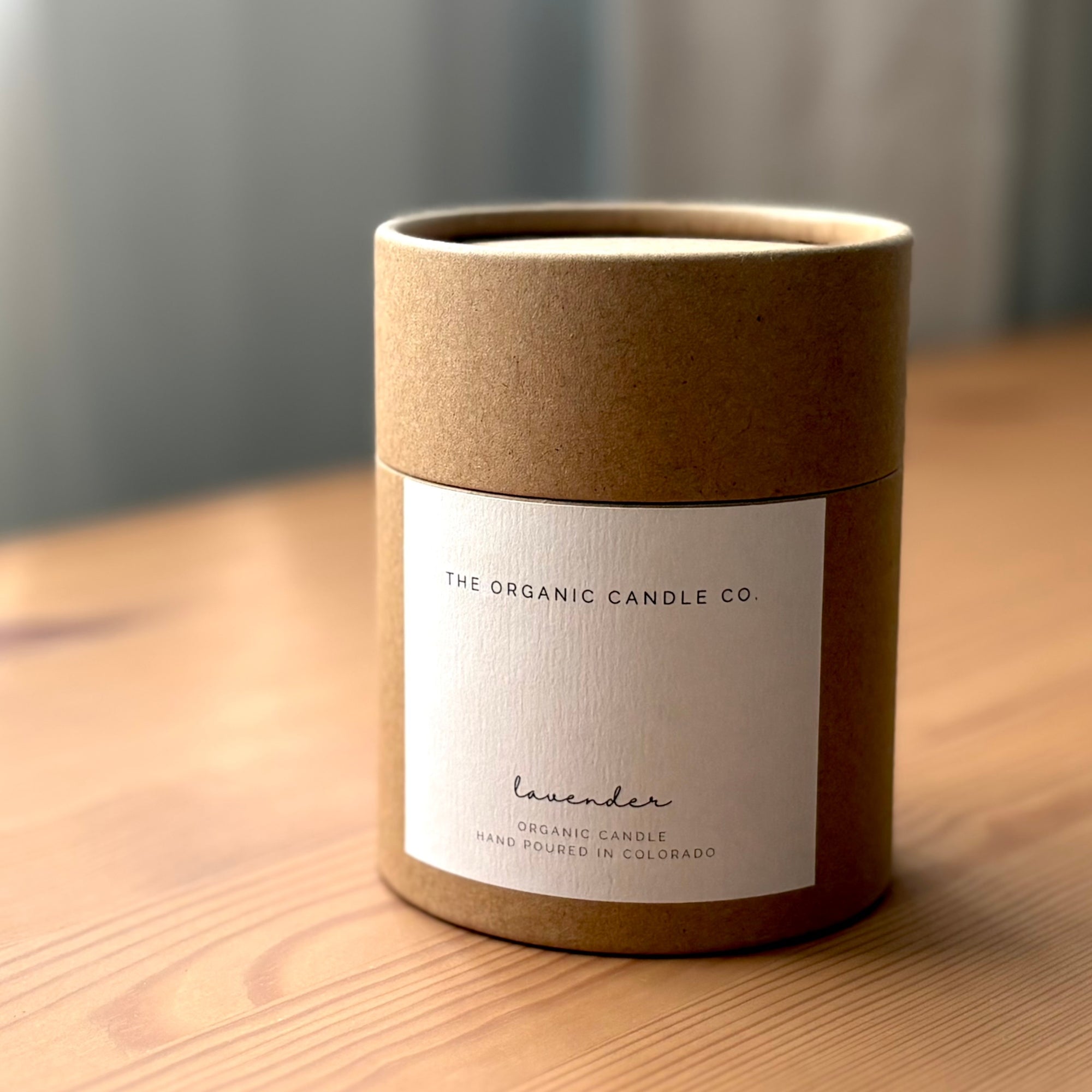 Amber Organic Candle