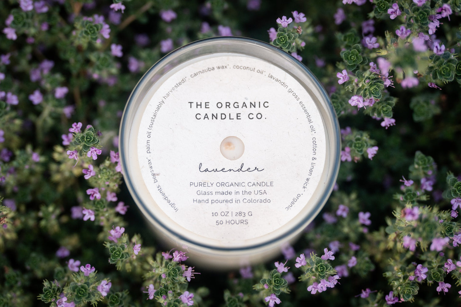 Classic Organic Candle – 10oz