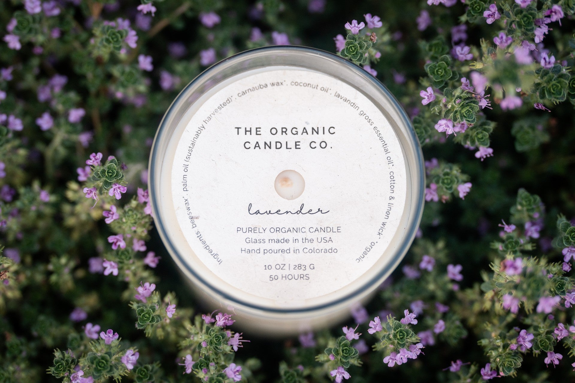 Classic Organic Candle – 10oz