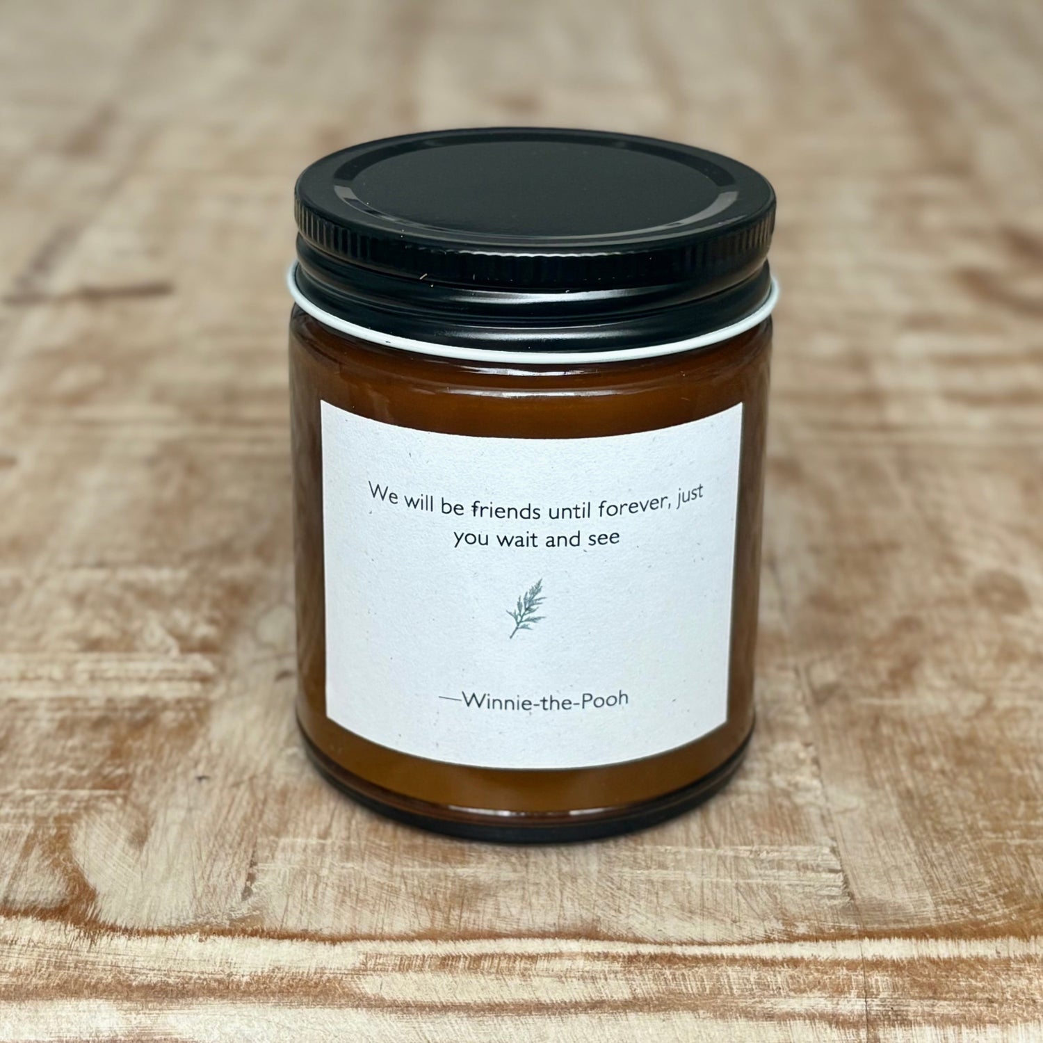 Winnie the Pooh Amber Organic Candle