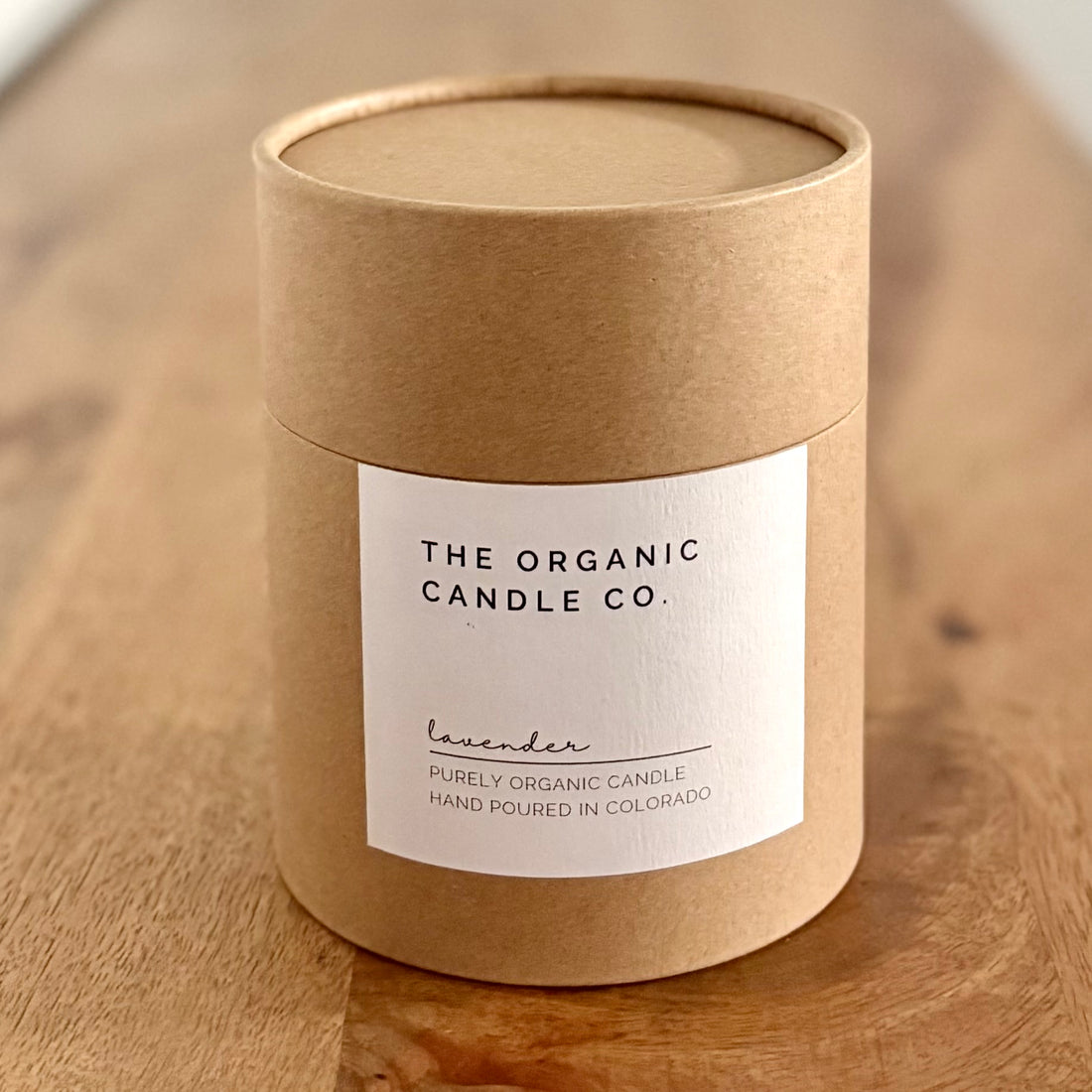 Ceramic Organic Candle – 12.5oz