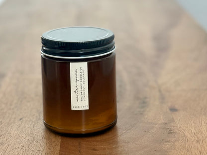 Amber Farmhouse Organic Candle