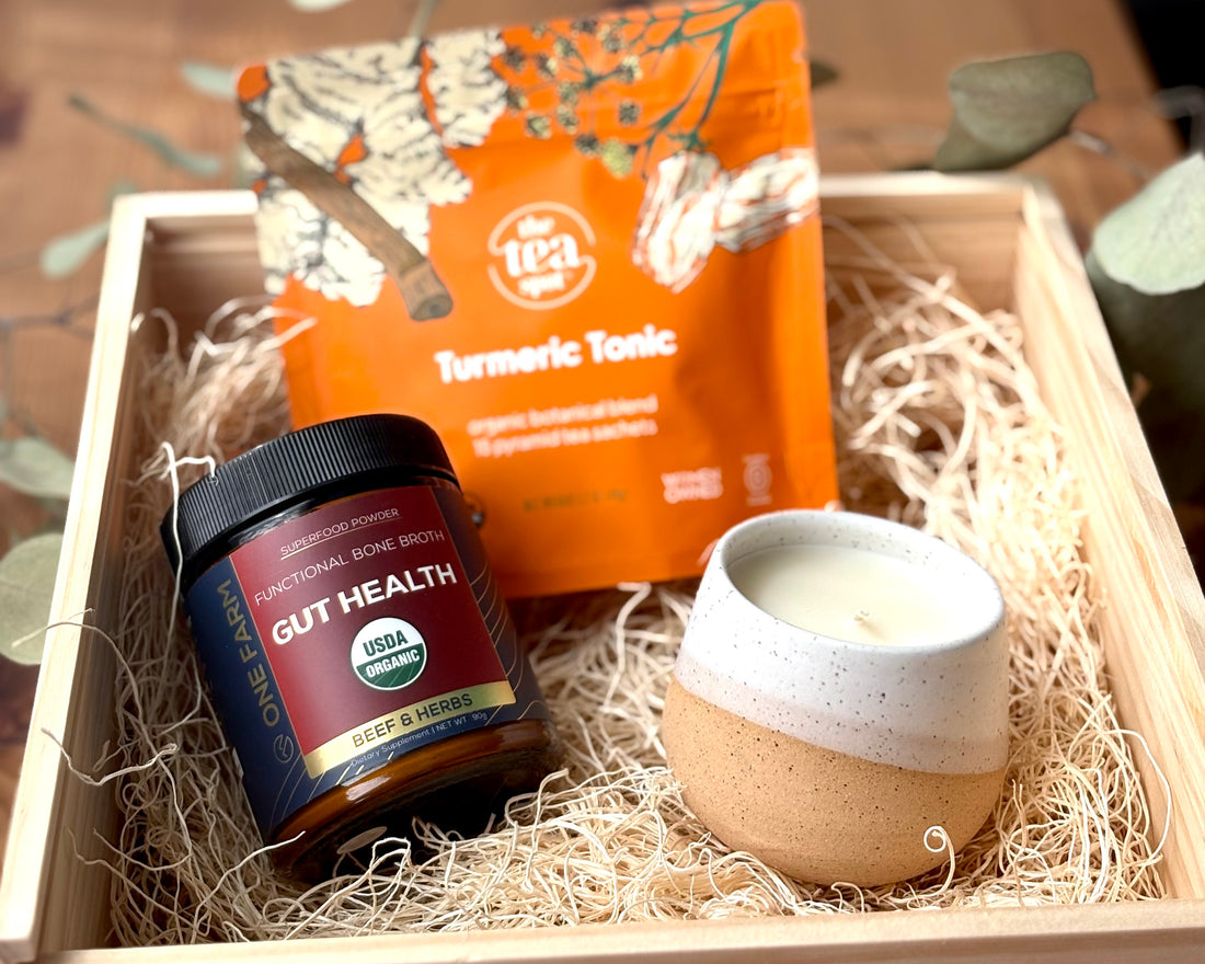 Gift set with organic &