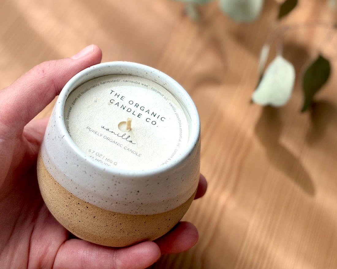 Petite Ceramic | Diagonal Dipped Glaze