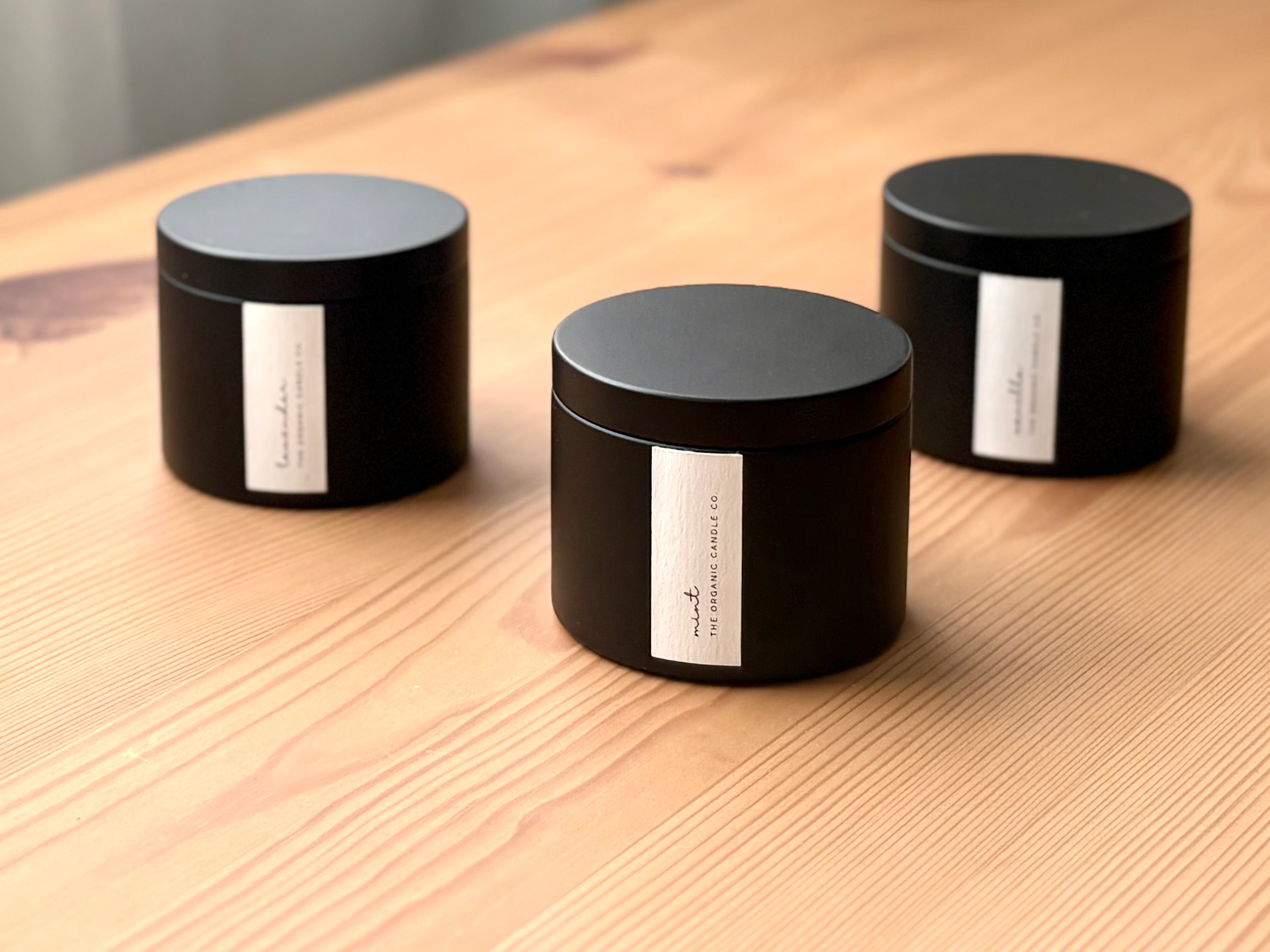 Traveler Organic Candle Trio
